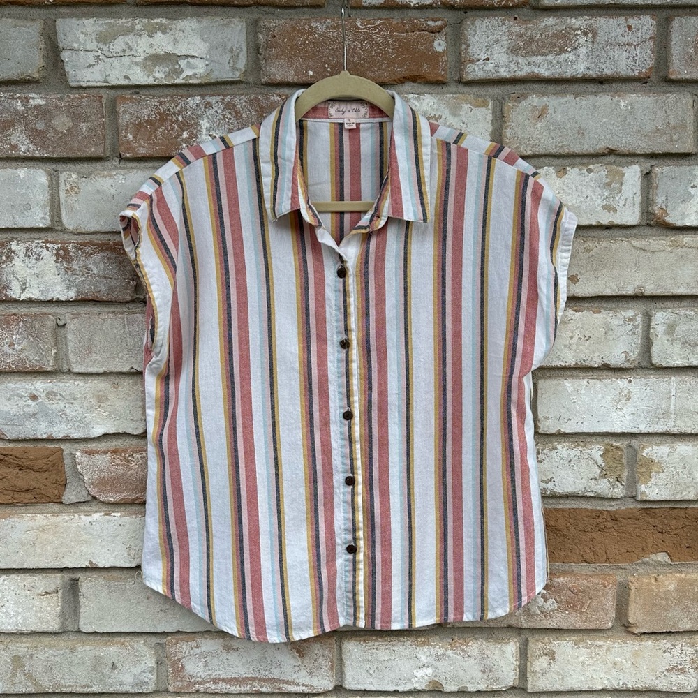 Bailey & Chloe Striped Shirt